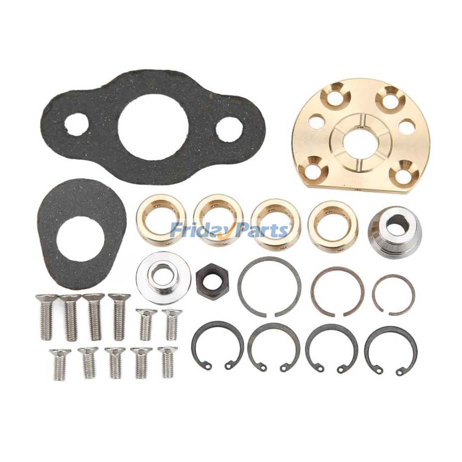 Kit di riparazione turbocompressore Turbo VB430075 NH459809 per motore Yanmar 4TNE106T 4TNV98T