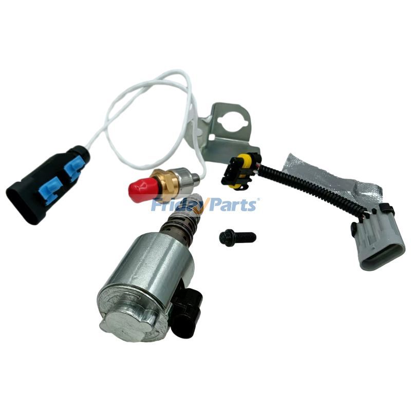 FridayParts Turbo VGT Tune-Up Kit-Flügelpositionssensor und Magnetventil F13 für GMC Duramax Ford F-350 E-450