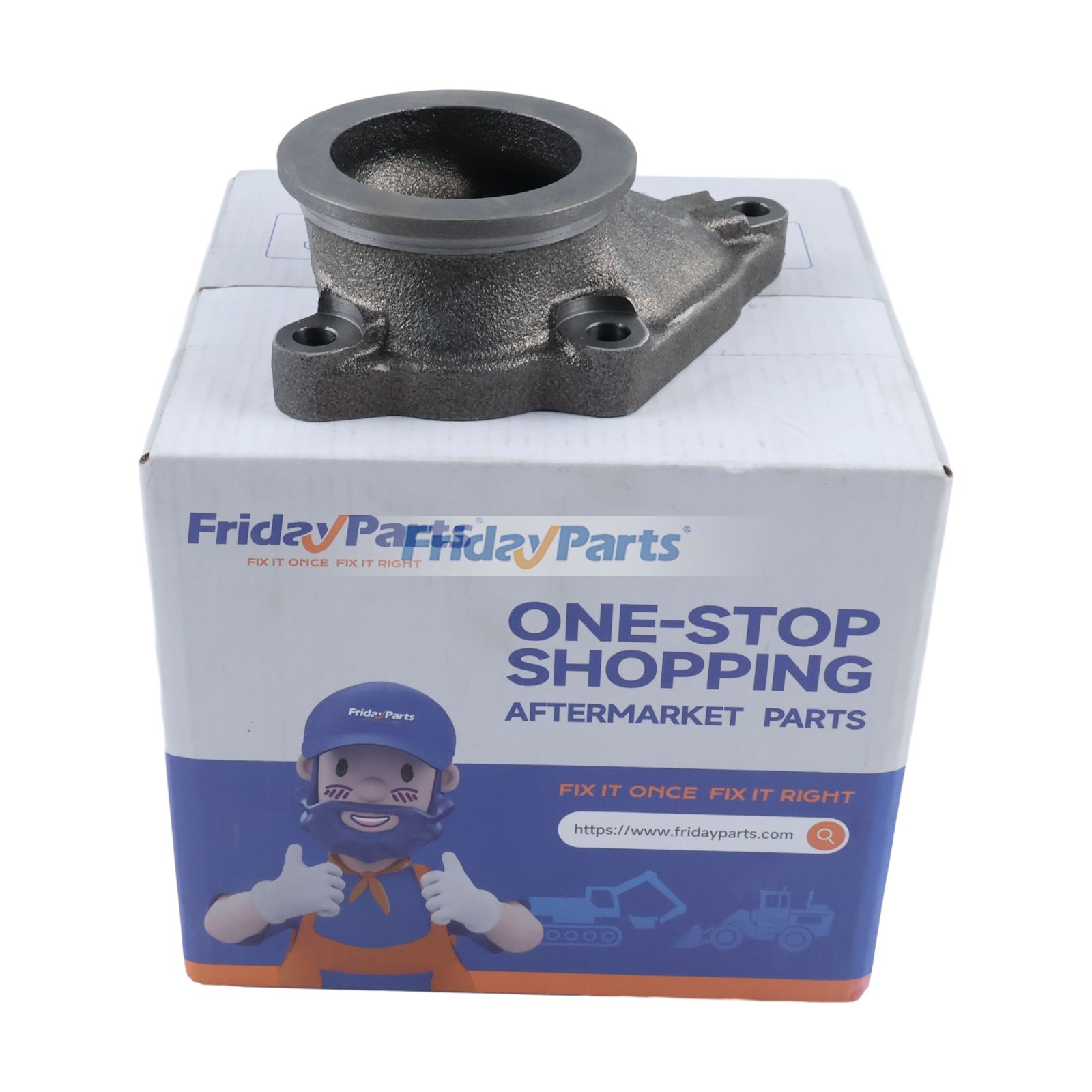 Turbo Exhaust Outlet Flange Adapter 5340874 for Cummins Engine QSF2.8 QSF3.8 ISF2.8 ISF3.8