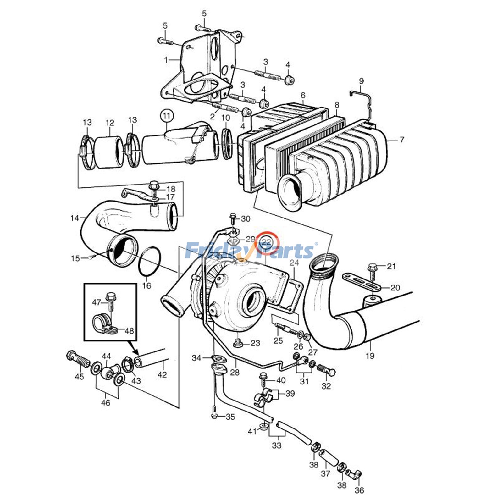 Turbocharger for Engine