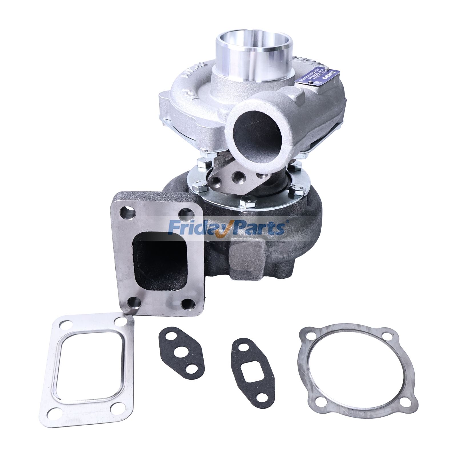 Turbocompresseur 02238544 465896-5002S pour moteur Deutz BF4L913, tracteur Deutz-Fahr DX4.50, DX4.51, DX4.57, DX4.70, DX86, DX92