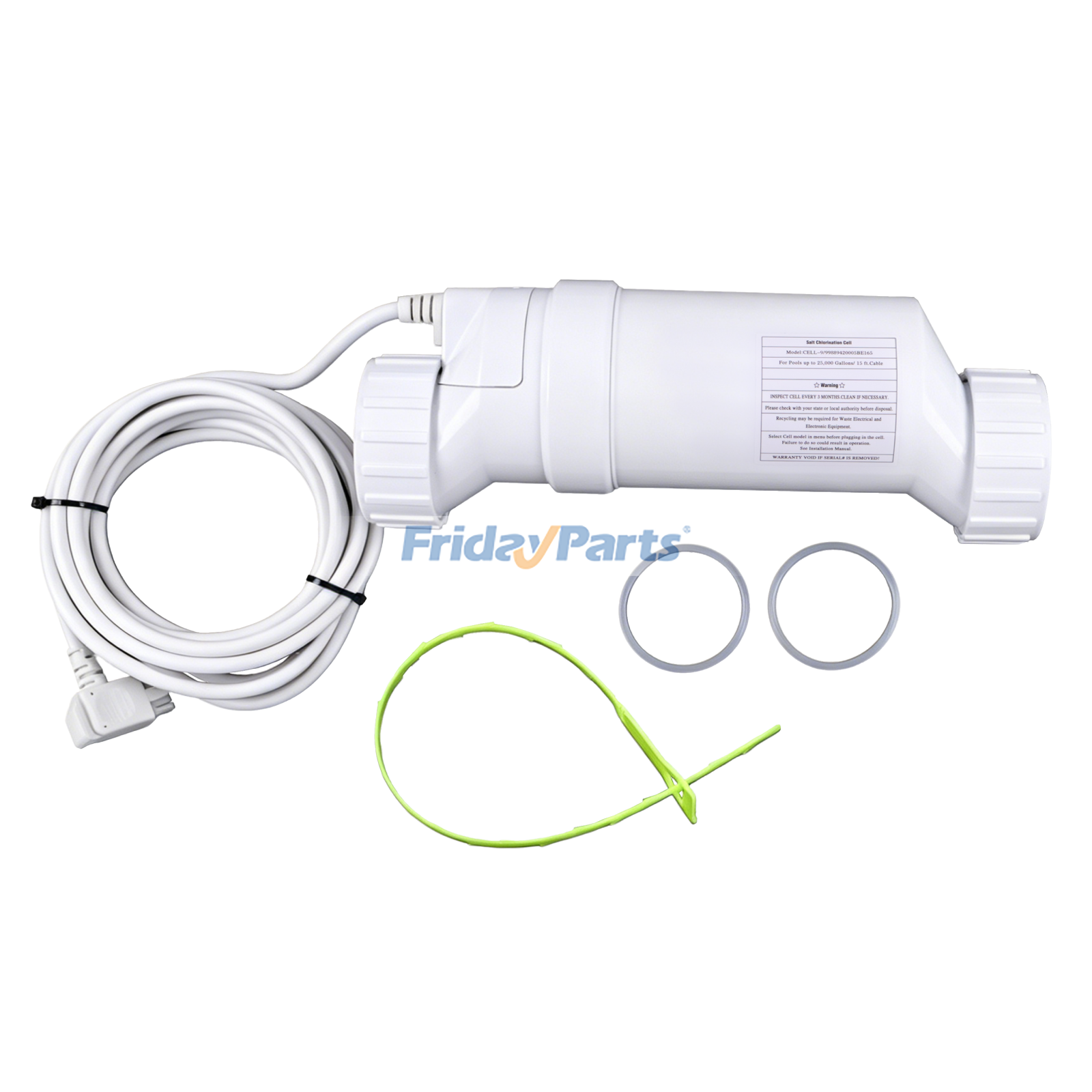 TurboCell Salt Chlorination Cell W3T-Cell-9 for Hayward 25000 Gallons In-Ground Pool AQR AQR-PRO PL-P-4 PL-PS-x for less