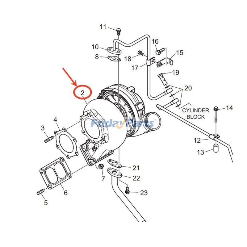 Turbocharger for Engine
