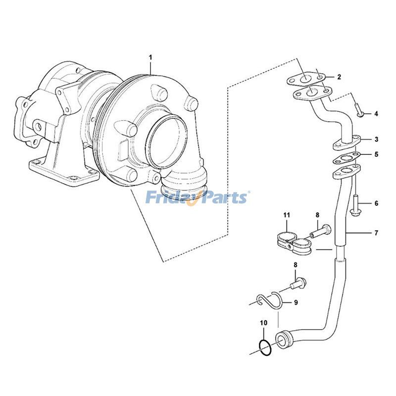 Turboladerfür Bagger,LaderFür VOLVO