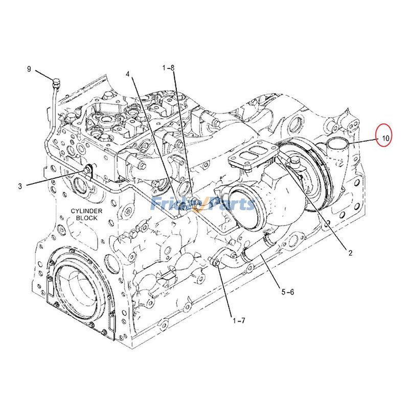  Turbochargererpillar CAT 336 Wheel For CAT