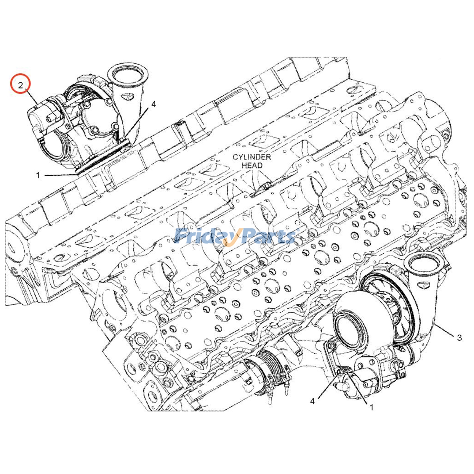 FridayParts Turbolader