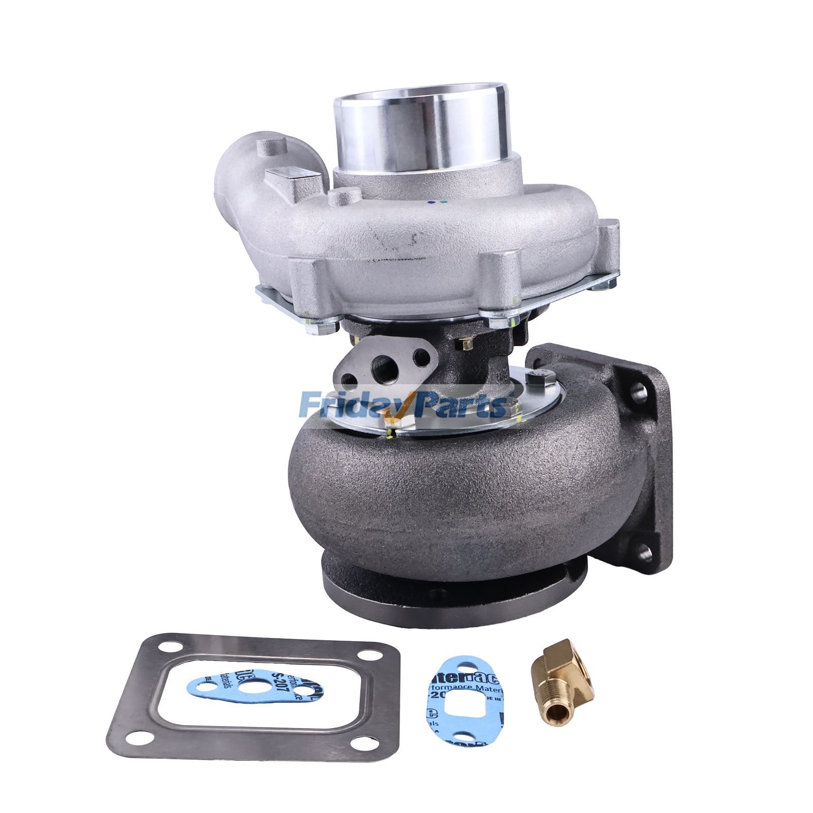 Turbocompresor 74029207 para tractor Allis Chalmers 7050, 7060, 7030, 7040, 7045, D21, 210, 220, cosechadora L2, M, N5 y N6