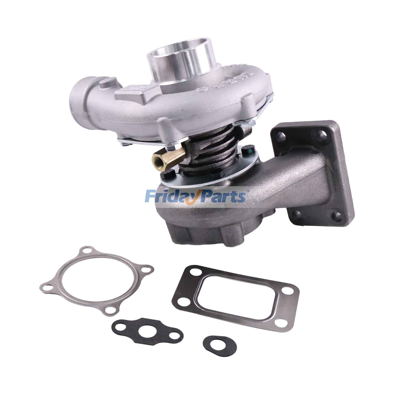 Turbocompresor Turbo T250-05 87800402 87801483 465209-5006 para cargadora CASE L865 LX865 LX885 de FridayParts