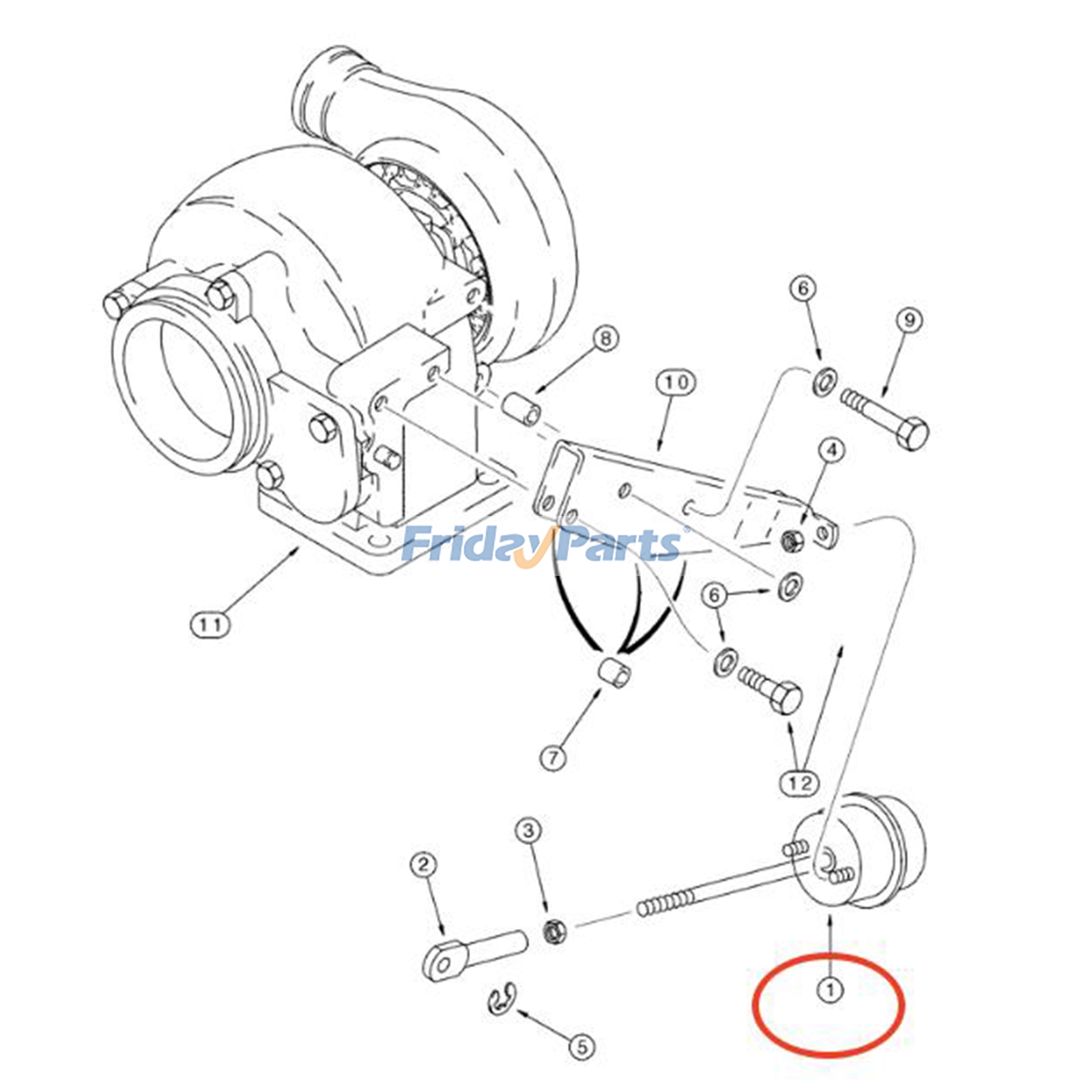 Turbocharger Actuator for Tractor