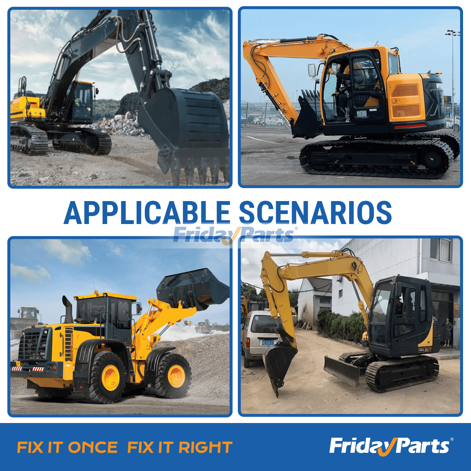 Kit d'actionneur de turbocompresseur pour Moteur,Pelle Pour HYUNDAI