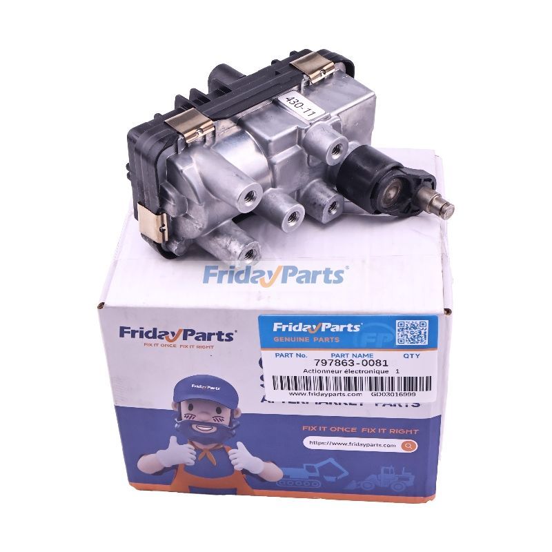 Actionneur électronique de turbocompresseur 797863-0081 6NW010430-11 pour BMW N57TU Euro 6 N57N