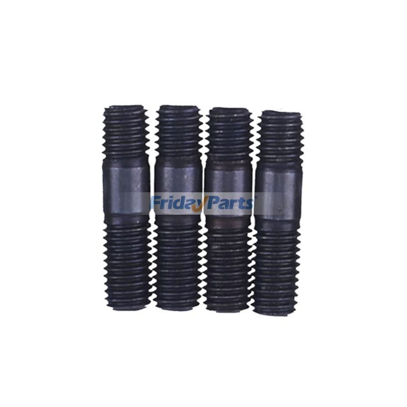 4 Stück Turbolader-Befestigungsbolzen 3818823 für Cummins-Motor Cummins-Motor 4BT 6BT 6CT B5.9 B6.7 ISBE ISB5.9 ISC8.3 ISL8.9 L10 N14 QSB3.3