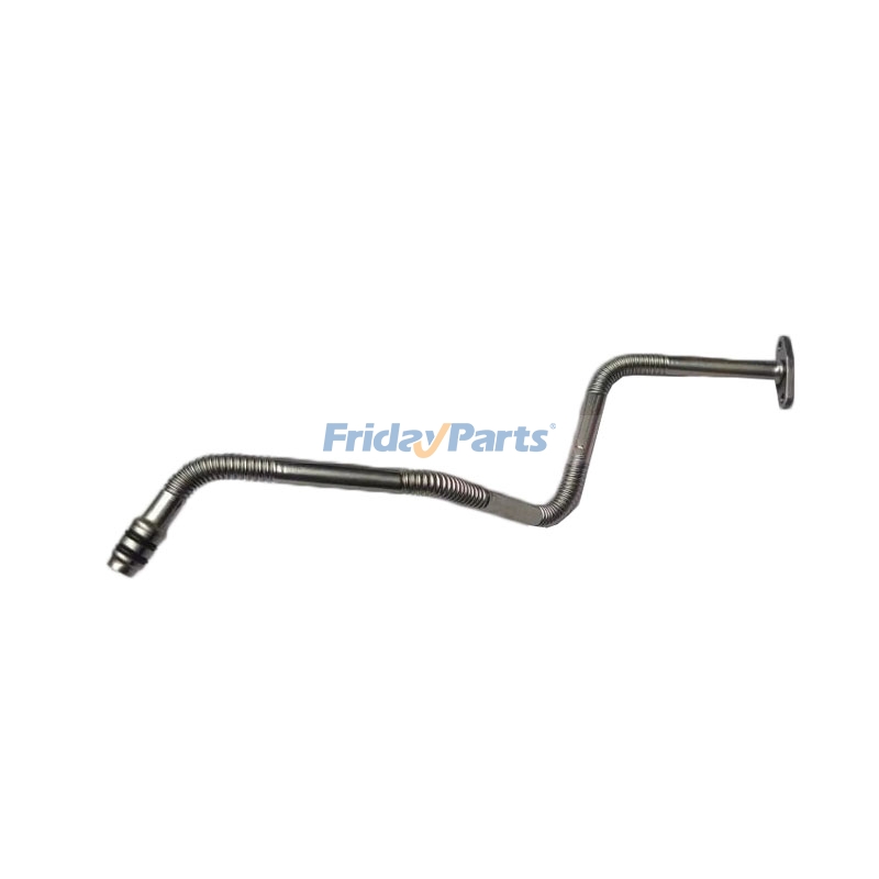 Turbocharger Oil Drain Connection Pipe 3975076 for Cummins Engine NT743 QSB6.7 QSB7 6D107