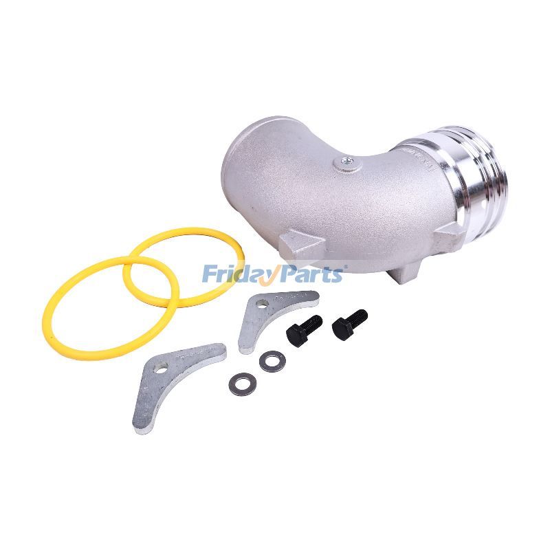 CAT用,他ブランド用ターボチャージャー外側エルボ