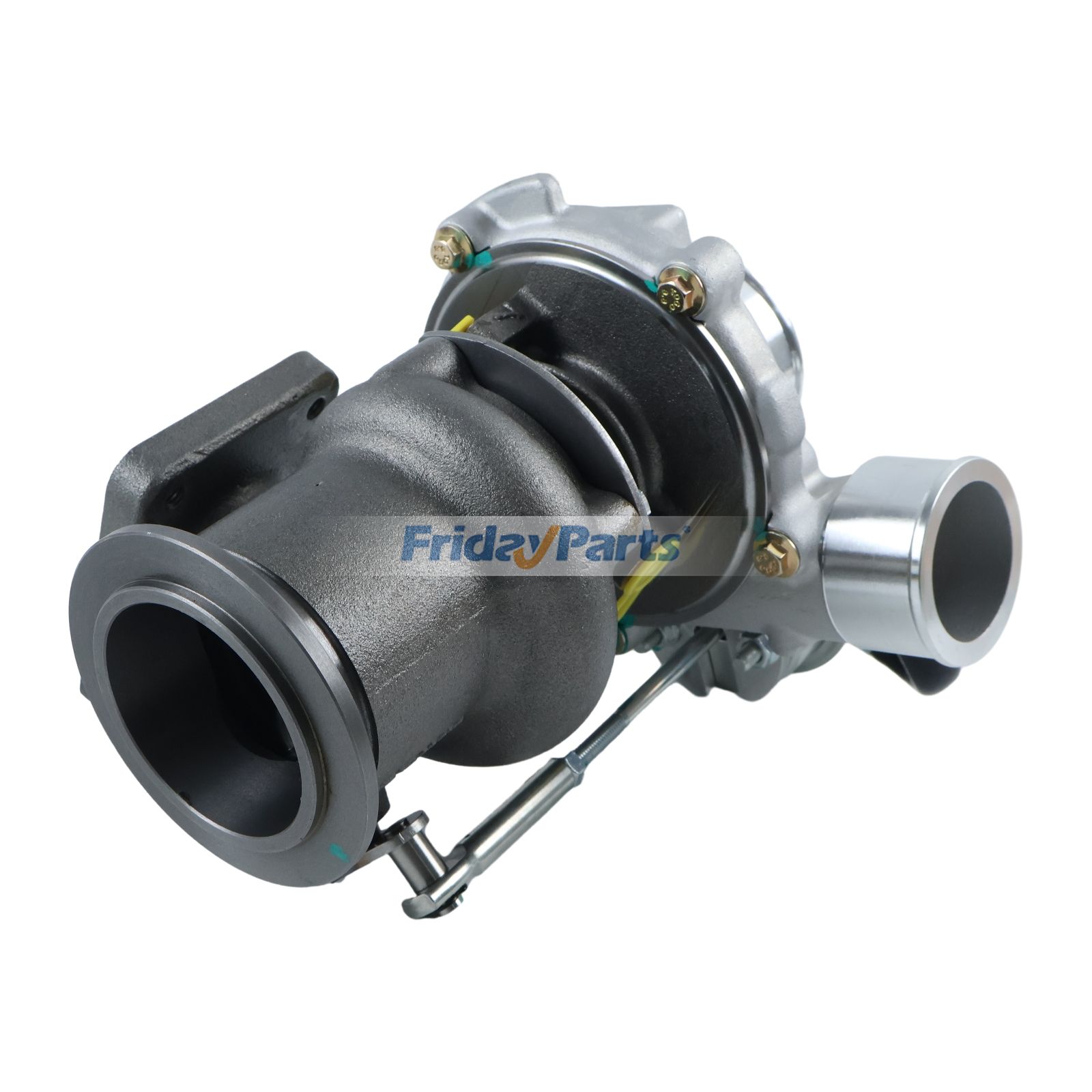Turbocompresor RE568378 para motor John Deere de 2,9 l para tractores 5045E, 5055E, 5065E, 5075E y 5075M de FridayParts
