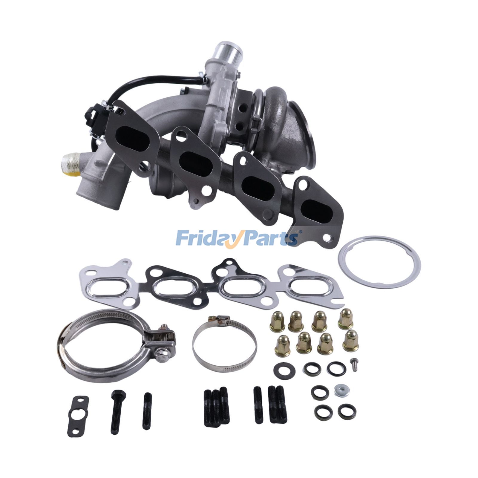 Turbocharger With Gasket Repair Kit for Vehicle