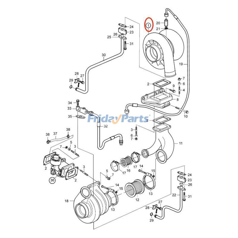 FridayParts Turbolader