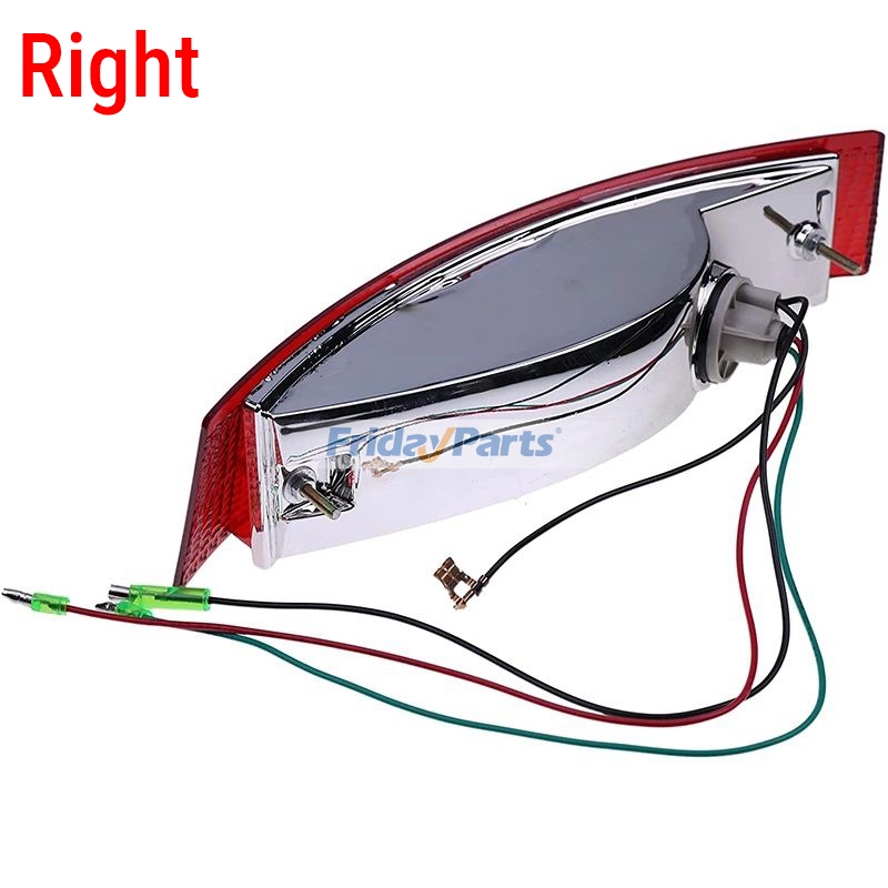 Turn Lamp Red RH & LH Rear 131794A1 131795A1 for CASE Loader 580L 580SL 590L 590SL