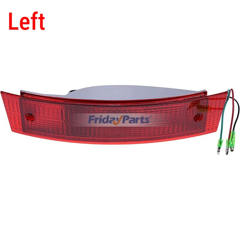 FridayParts Turn Lamp Red RH & LH Rear