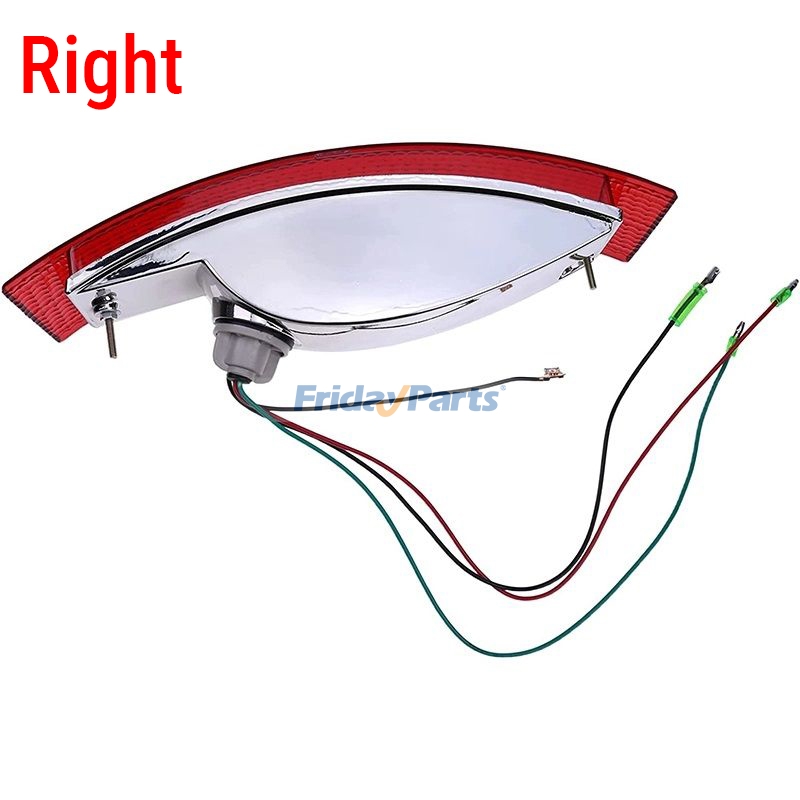 Turn Lamp Red RH & LH Rear 131794A1 131795A1 for CASE Loader 580L 580SL 590L 590SL