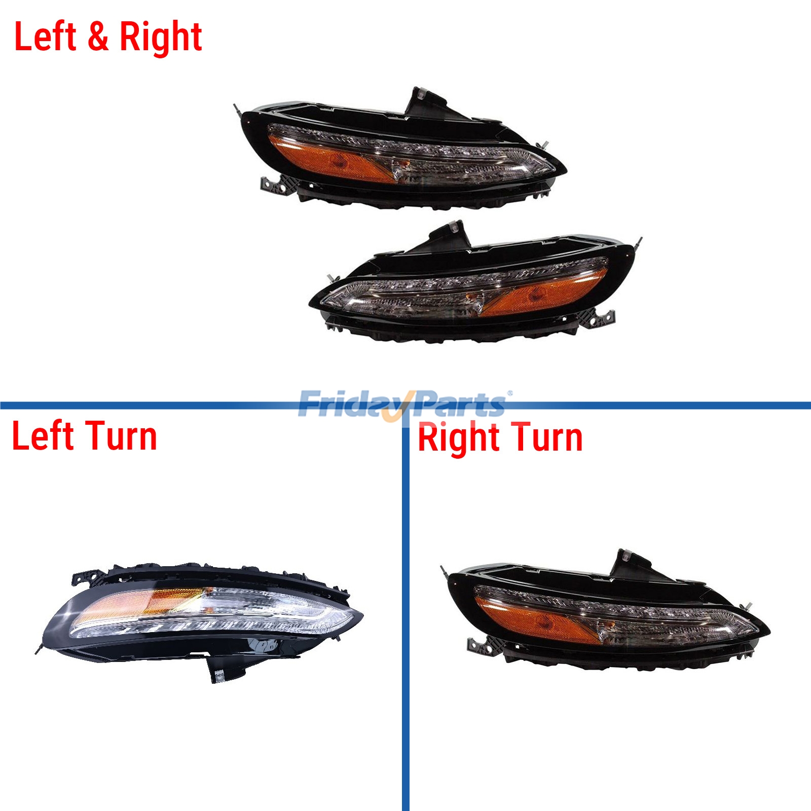 Turn Signal Lamp 68321886AB 2014-2018 for Vehicle