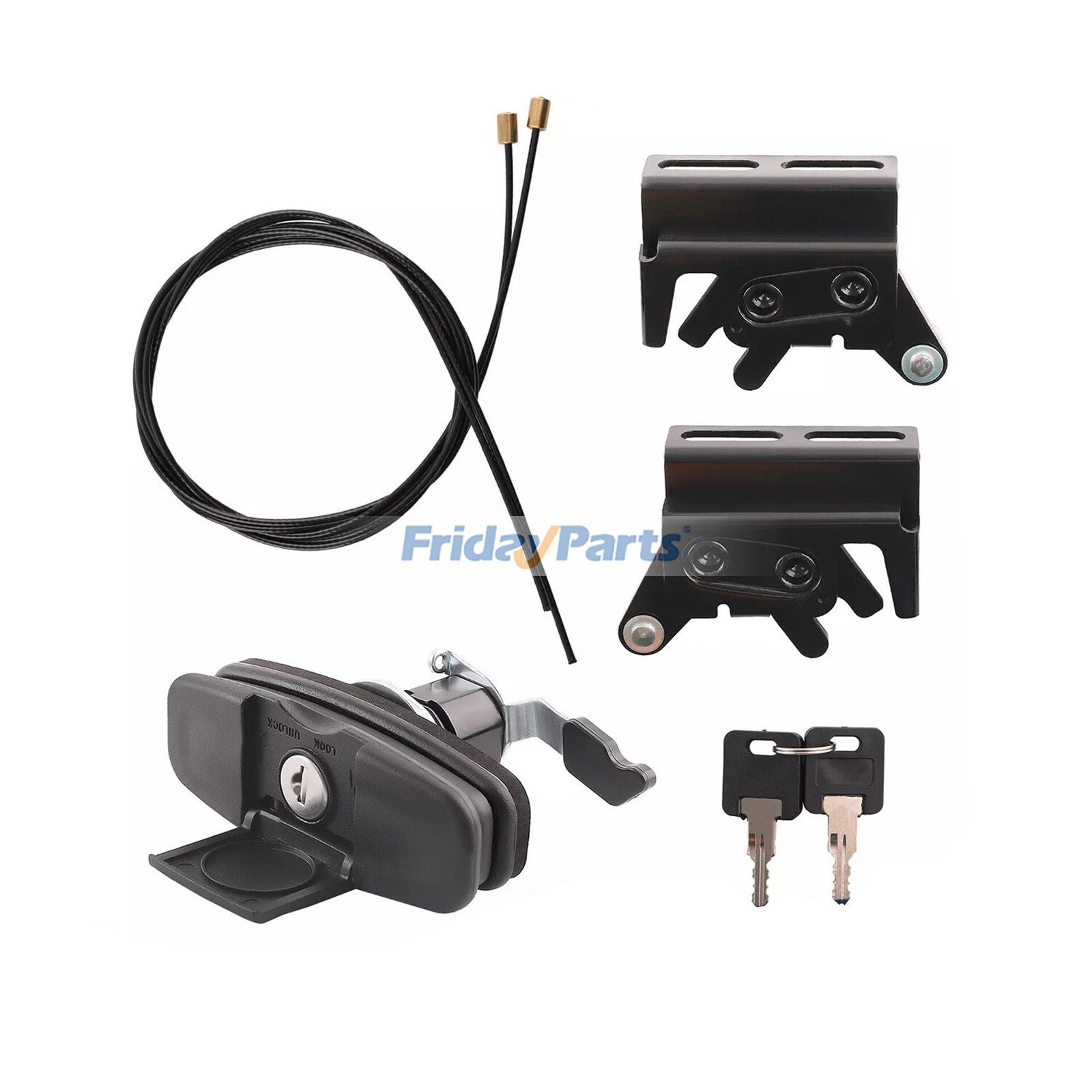 Twist Handle Kit 113436 for Leer Truck Cap 100XQ 100XL 100XR 700