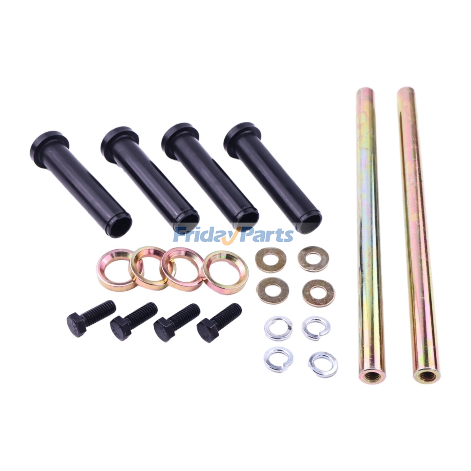 Front Lower A-Arm Bushing & Shaft Kit compatible with Sport UTV/ATV