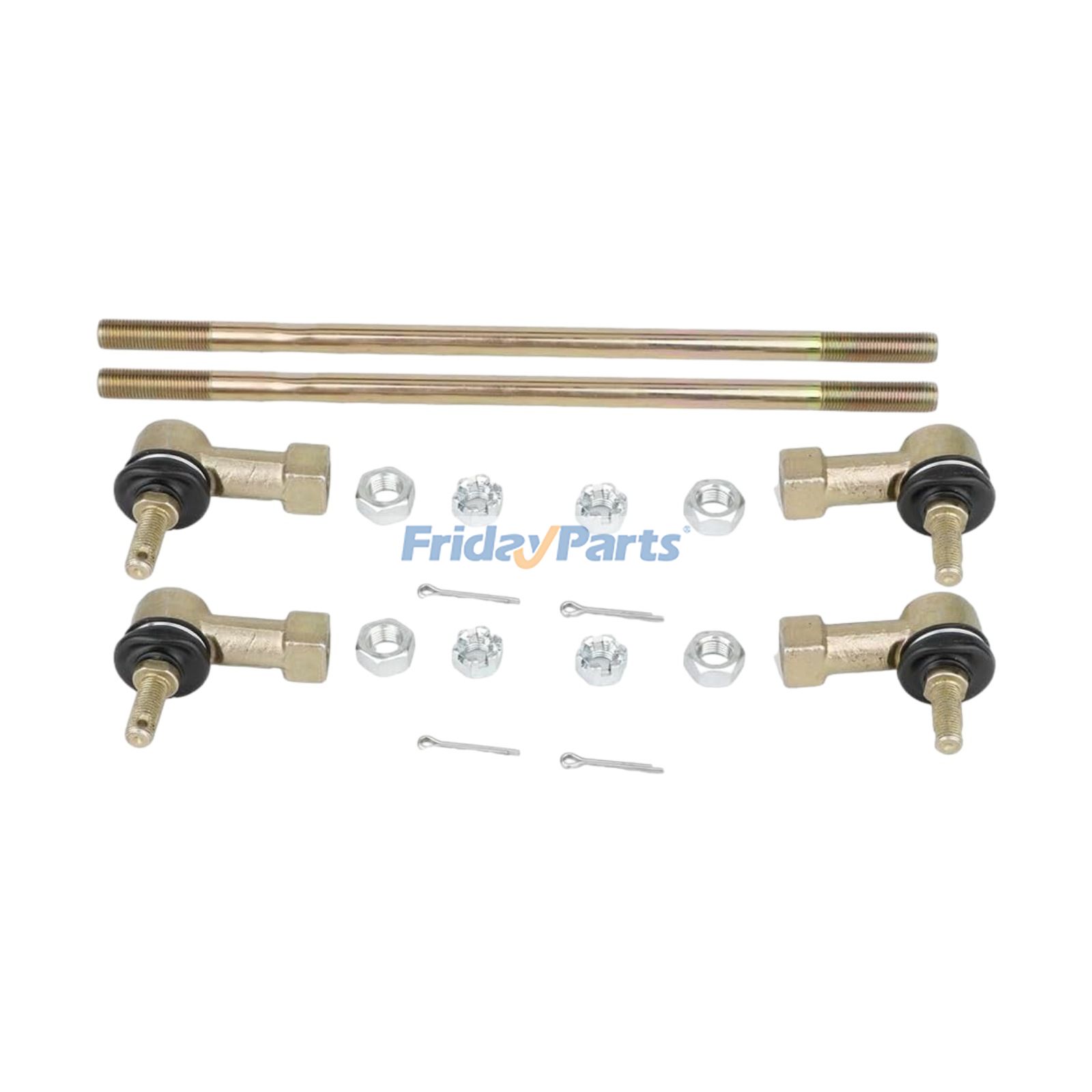 Zwei Sätze Spurstangenkopf-Kit 53521-HN1-000 53158-HP1-003 für Honda Sportrax 400 TRX400EX TRX400X 1999-2014