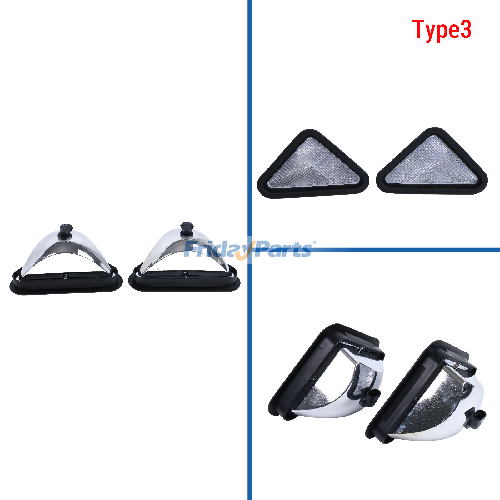 Headlight Kit Lamp Lens Light 6674400 6674401 6718042 6718043 for Bobcat Loader S175 S185 S205 S220 S250 S300 751 753 763 773 863 873 T110 T140 T180 T250 T300 T320 for less