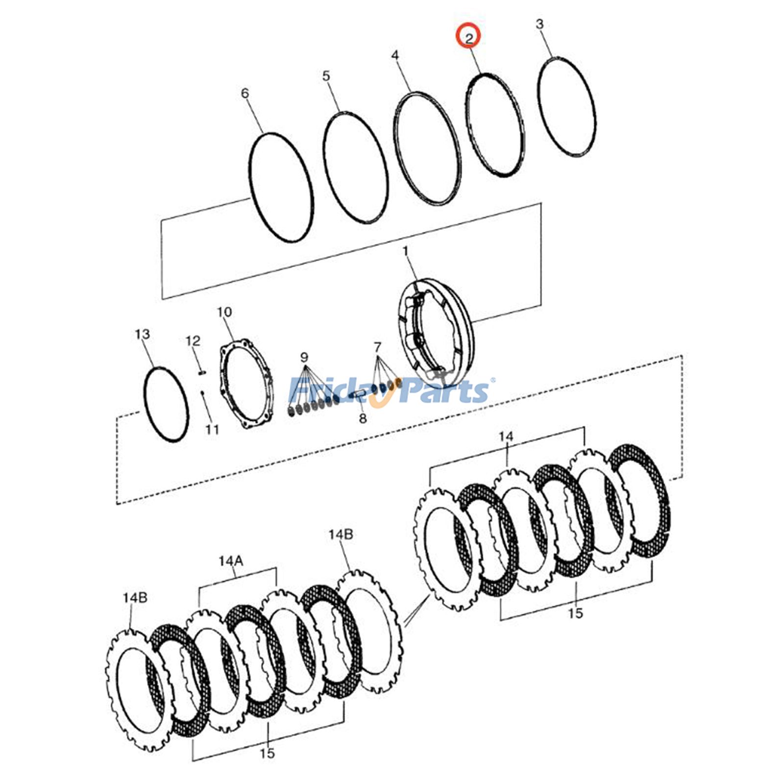 U-Cup Seal for Loader