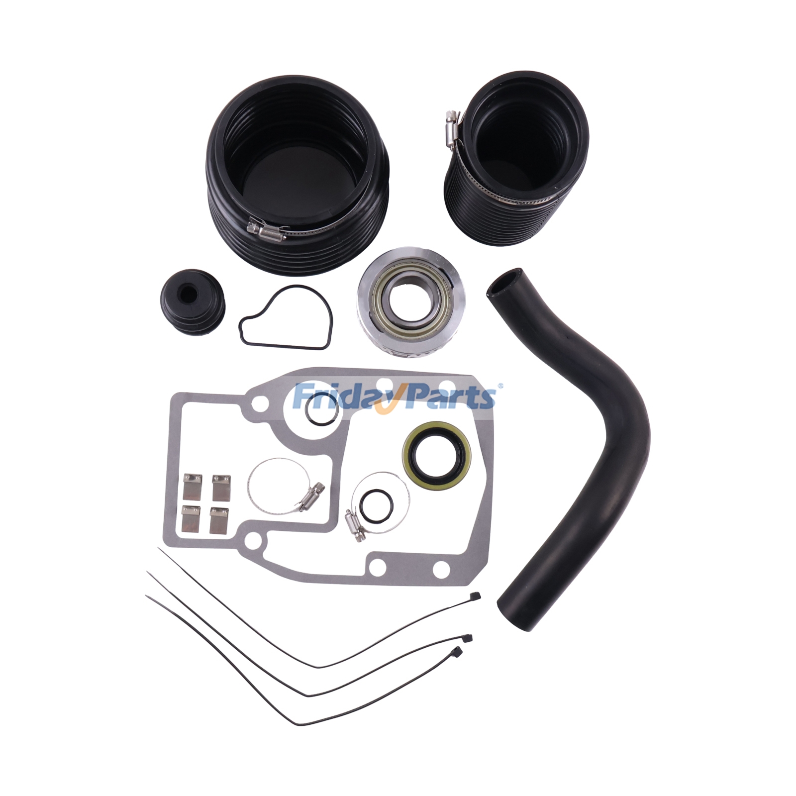 Kit de soufflets de palier de cardan d'échappement à joint universel 18-2771 3841481 508105 pour moteur Volvo Penta SX-S SX-C SX-R SX-M DP-S SX OMC Sterndrive Cobra 1986-1993pourPour AUTRE MARQUE