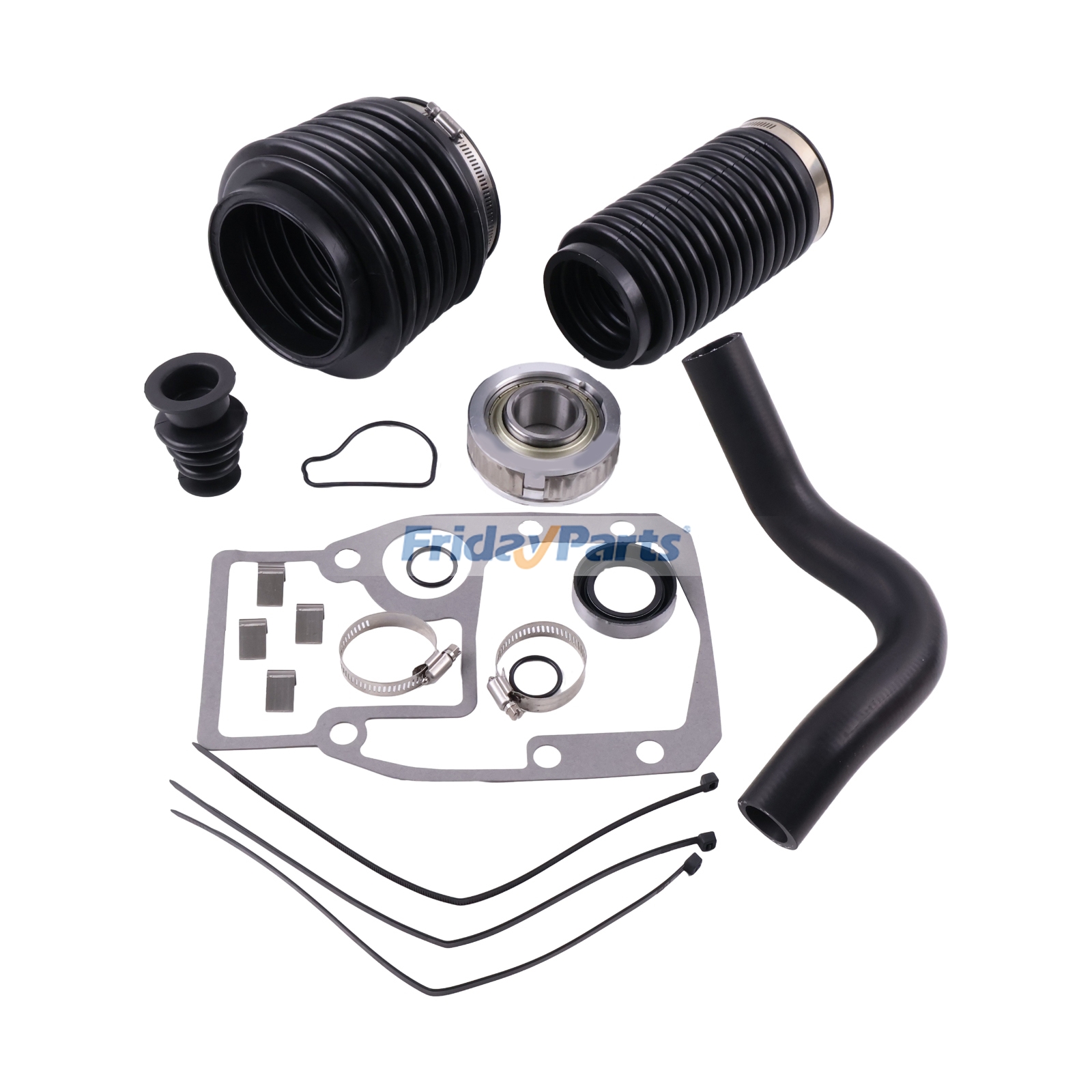 Kit de soufflets de palier de cardan d'échappement à joint universel de FridayParts