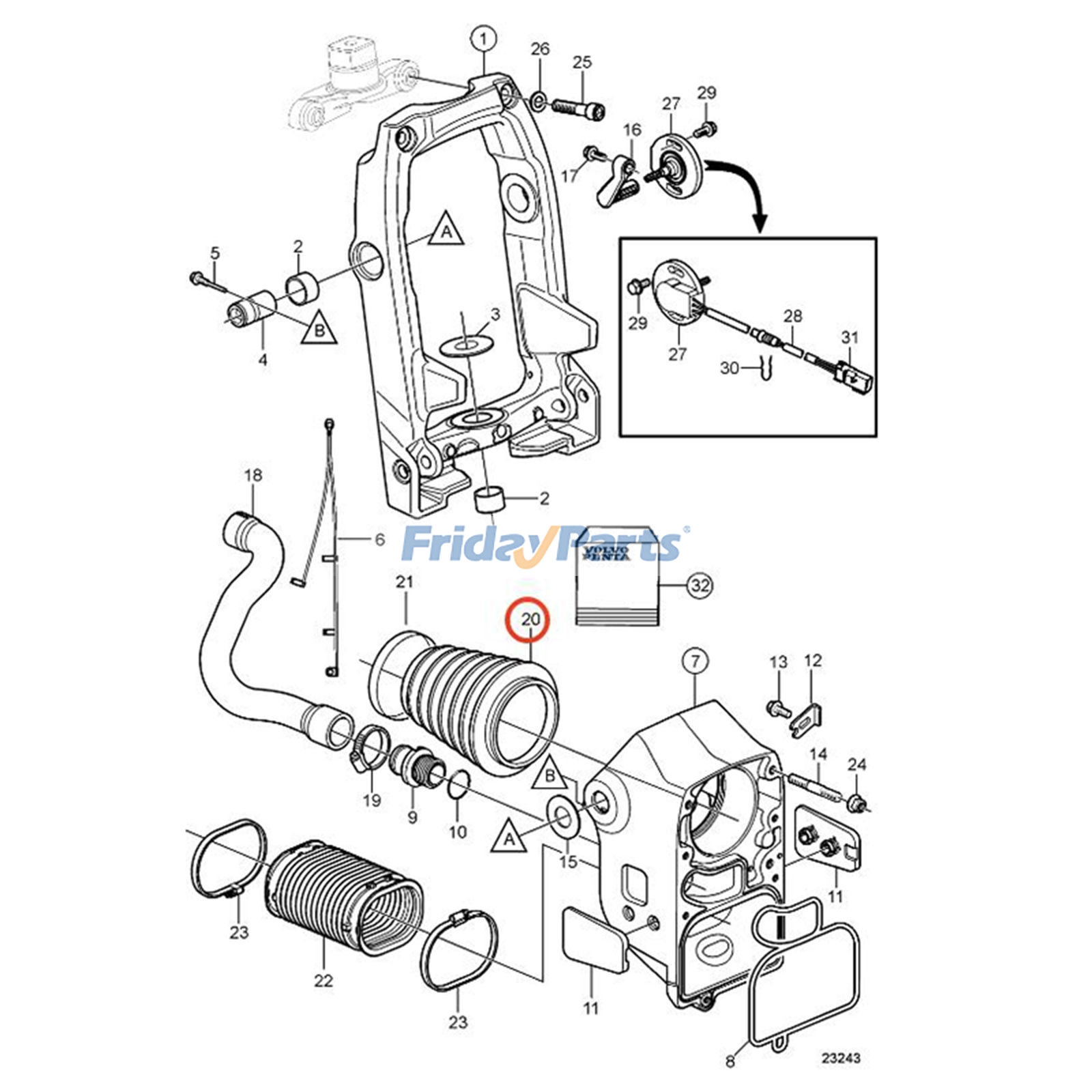 U-Joint Blow for Engine