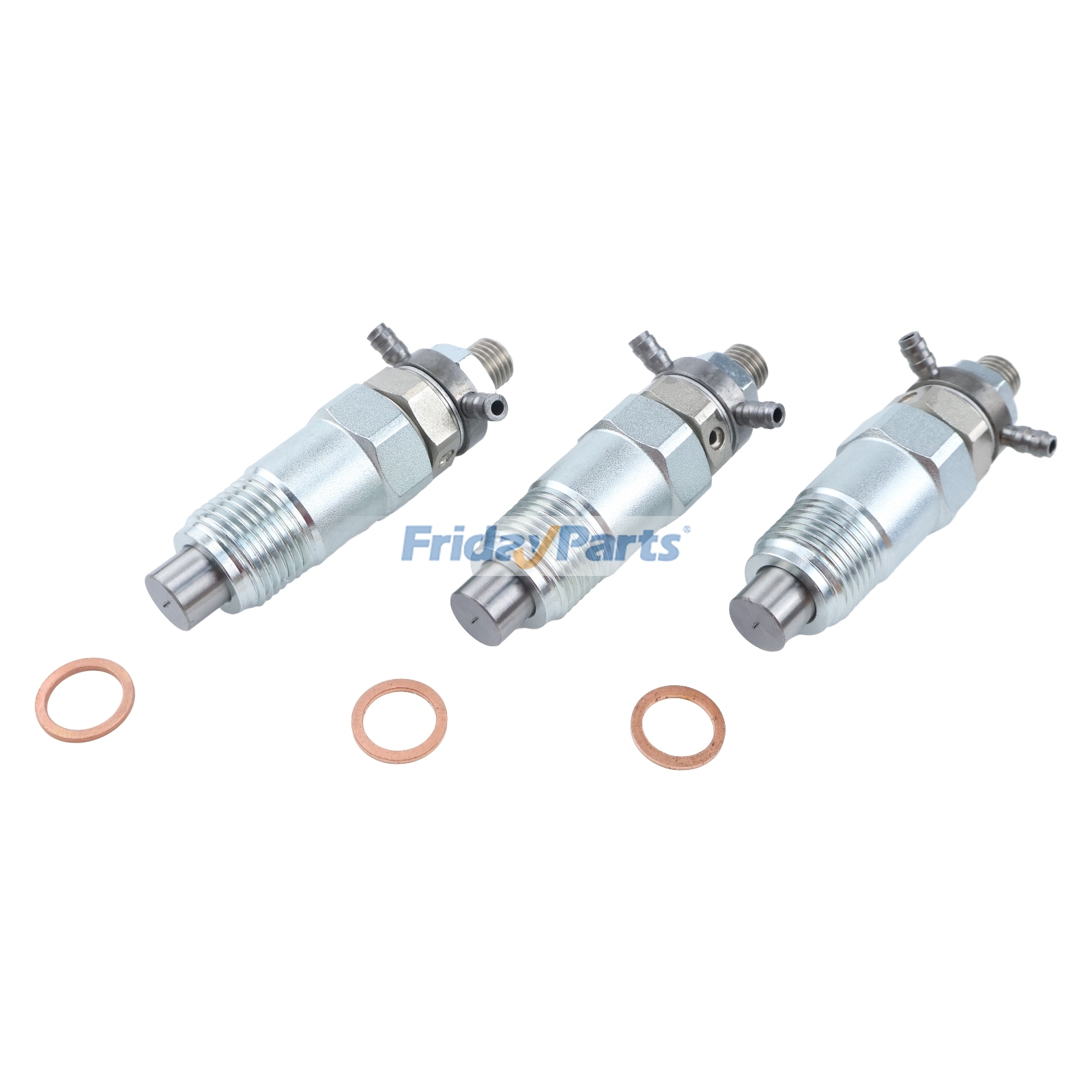 Engine,Loader 4Pcs Fuel Injector for Kubota New Holland CASE Skid Steer