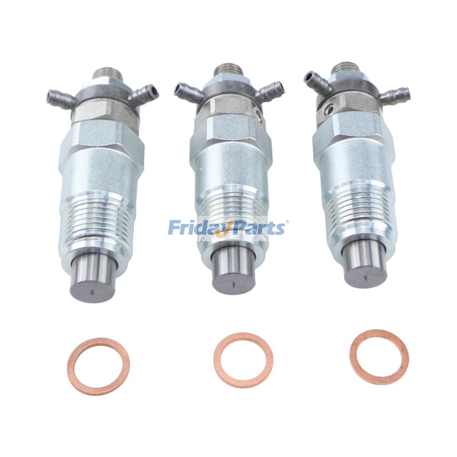 4Pcs Fuel Injector for Kubota New Holland CASE Skid Steer for Engine,Loader