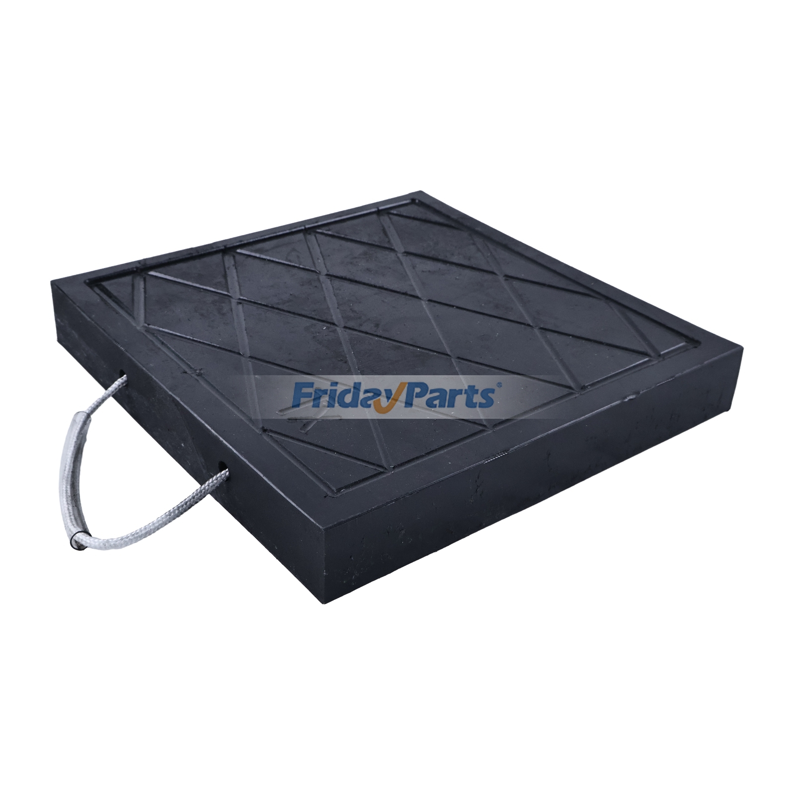 UHMWPE 30" x 30" x 4" Outrigger Pad for Crane Wrecker Heavy Recovery Truck