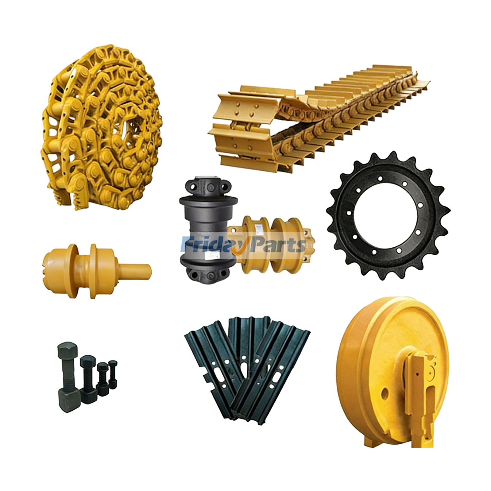 Undercarriage Parts for Komatsu PC200-3 Excavator