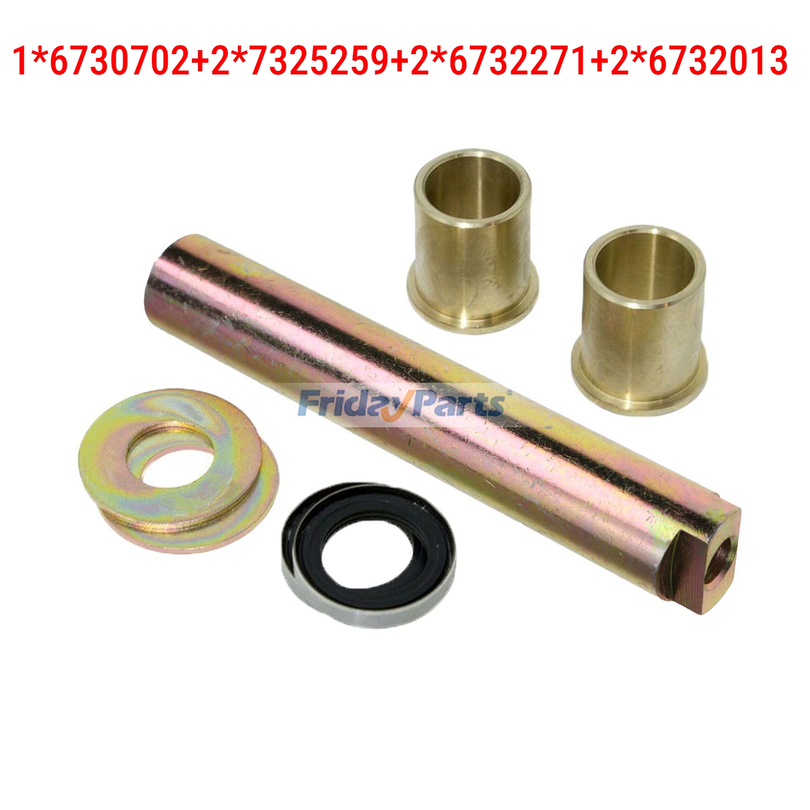 Kit de réparation de bagues et de joints de goupille de train de roulementpour Pelle,Chargeur