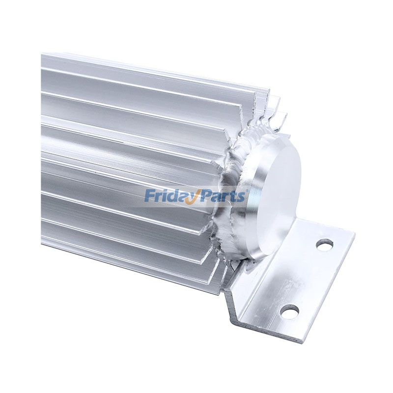 FridayParts Doppelpass-Getriebekühler mit Rippen