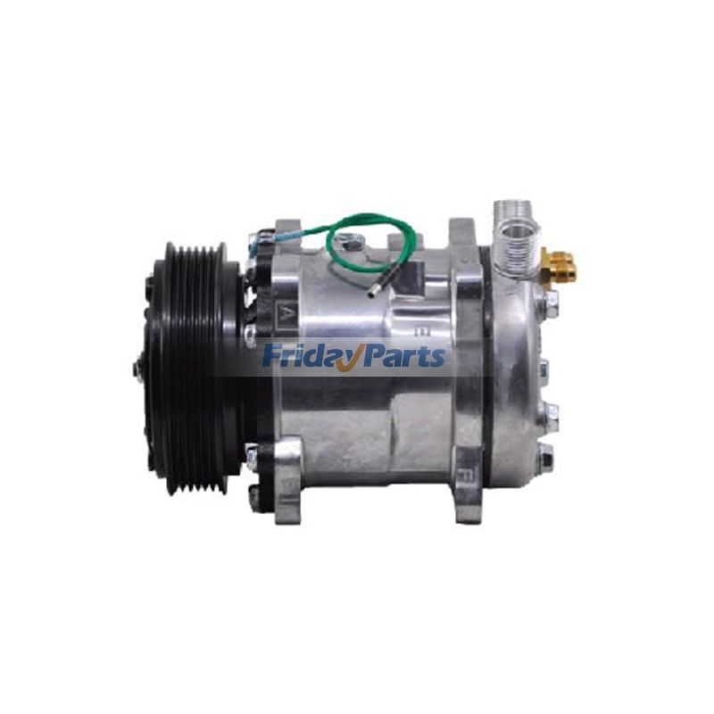 Compresor de aire acondicionado universal para vehículo, 24 V, 5H11, 6 unidades, 125 mm