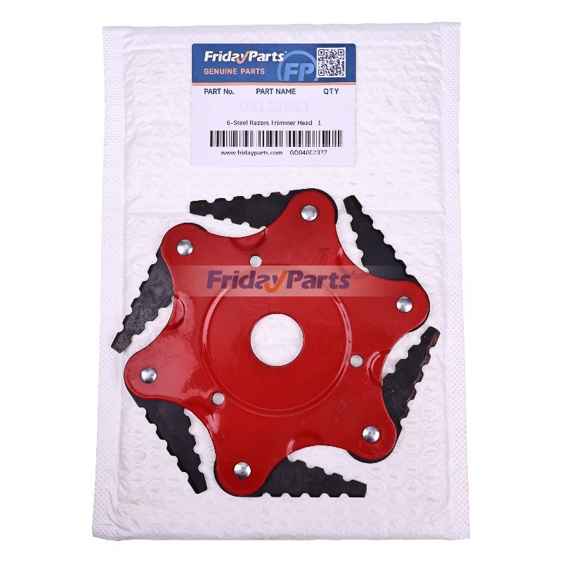 Universal 6-Steel Razors Trimmer Head With 65Mn Professional Manganese Weeds Eater Blade for Stihl Echo Homelite Husqvarna