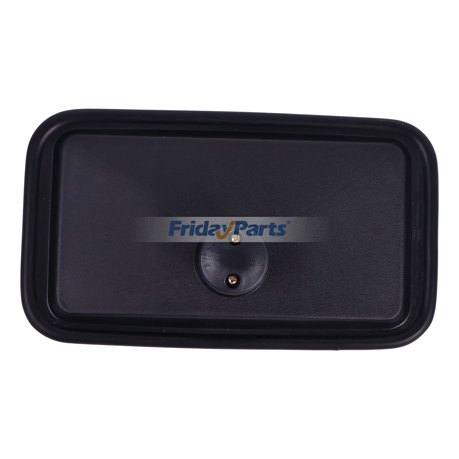 2 espejos universales de gran tamaño (18 x 30 cm) para tractores agrícolas Case IH, John Deere, Massey Ferguson, New Holland Challenger, AGCO, color blanco. para Tractor Para CASE,Para JOHN DEERE,Para Massey Ferguson,Para New Holland FridayParts