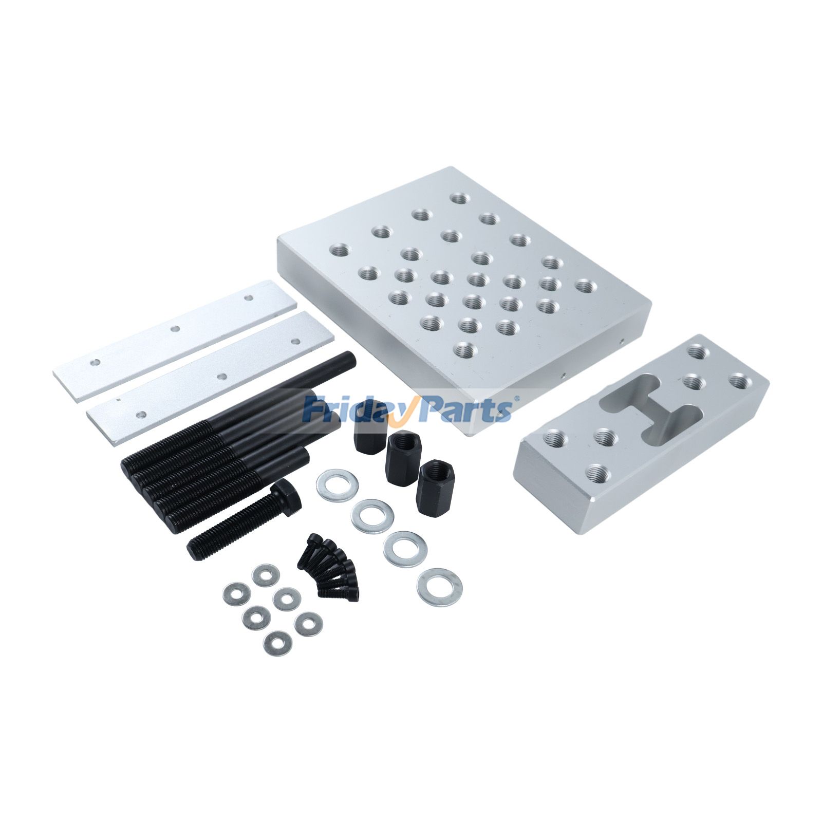 車両用ユニバーサルドリルプレスサポートブロックプレートツールセット