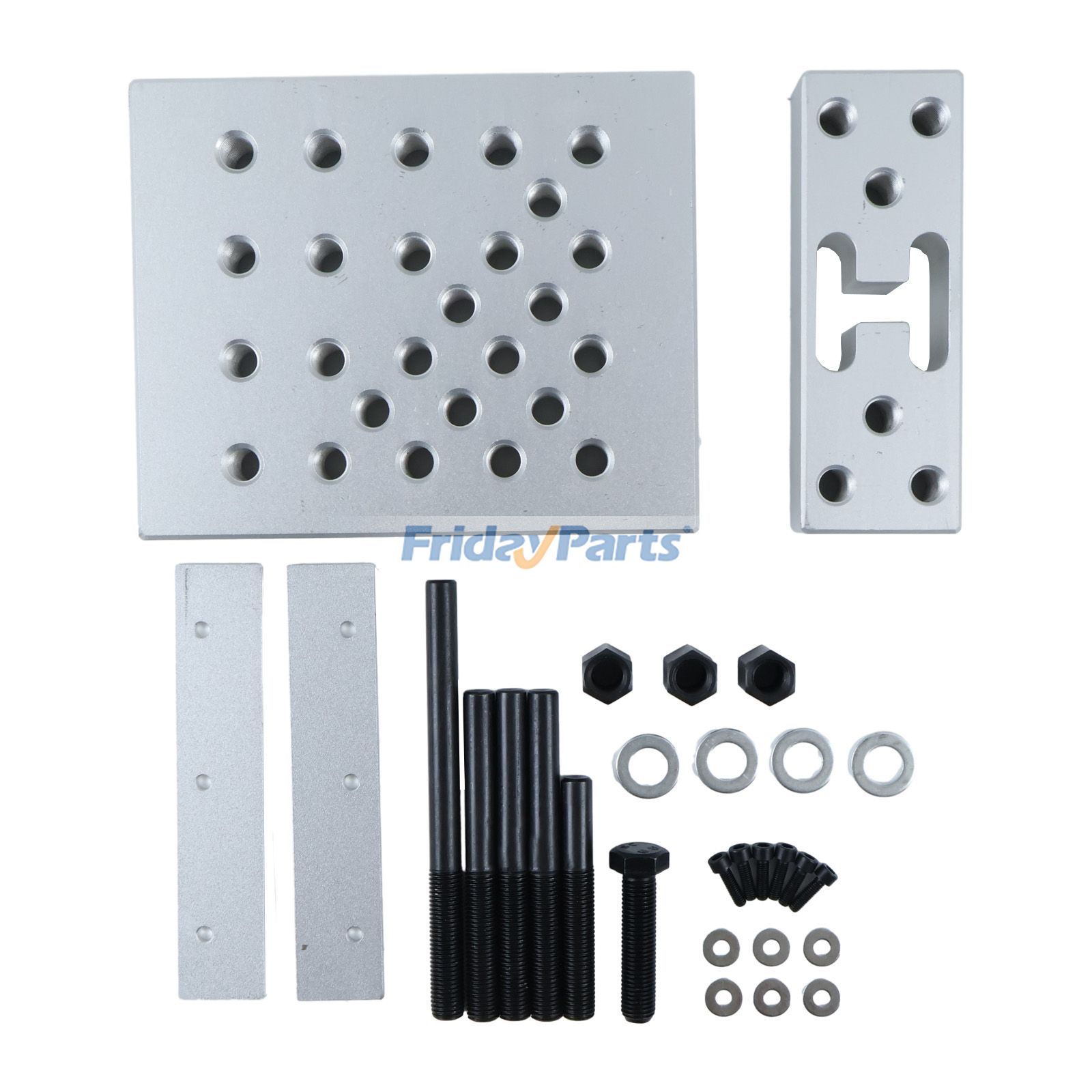 他ブランド用用車両用ユニバーサルドリルプレスサポートブロックプレートツールセット