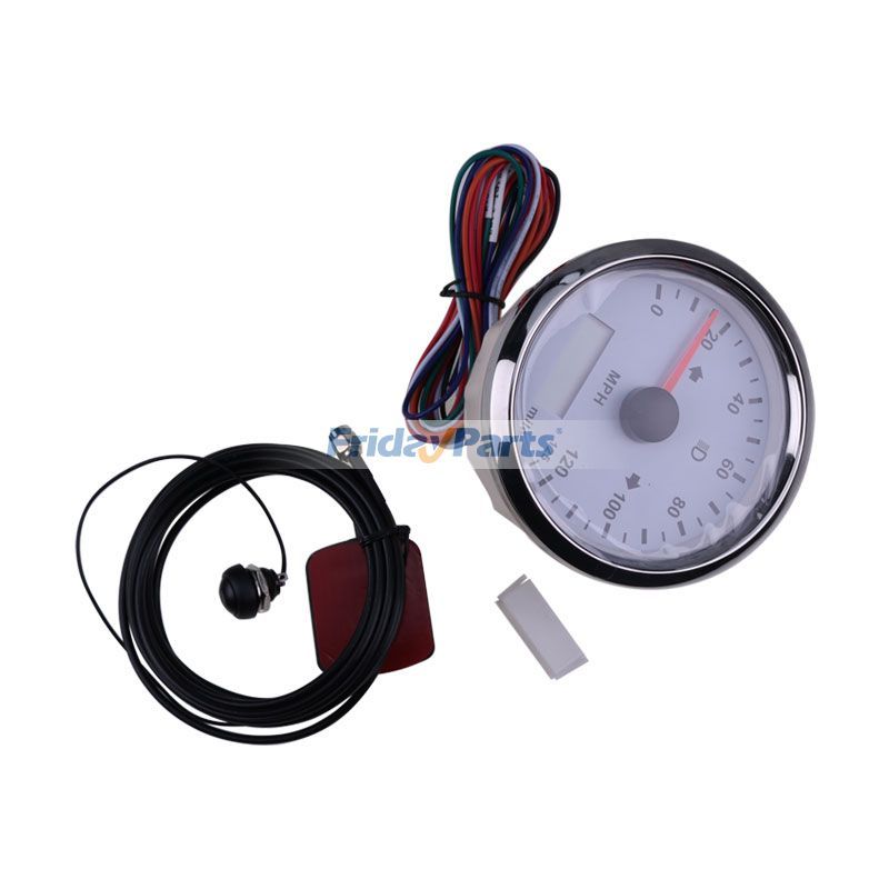 Universal GPS Speedometer 125MPH Odometer Adjustable for Boat Car 3 3/8 12V 24V with Backlight in Stock in China,USA