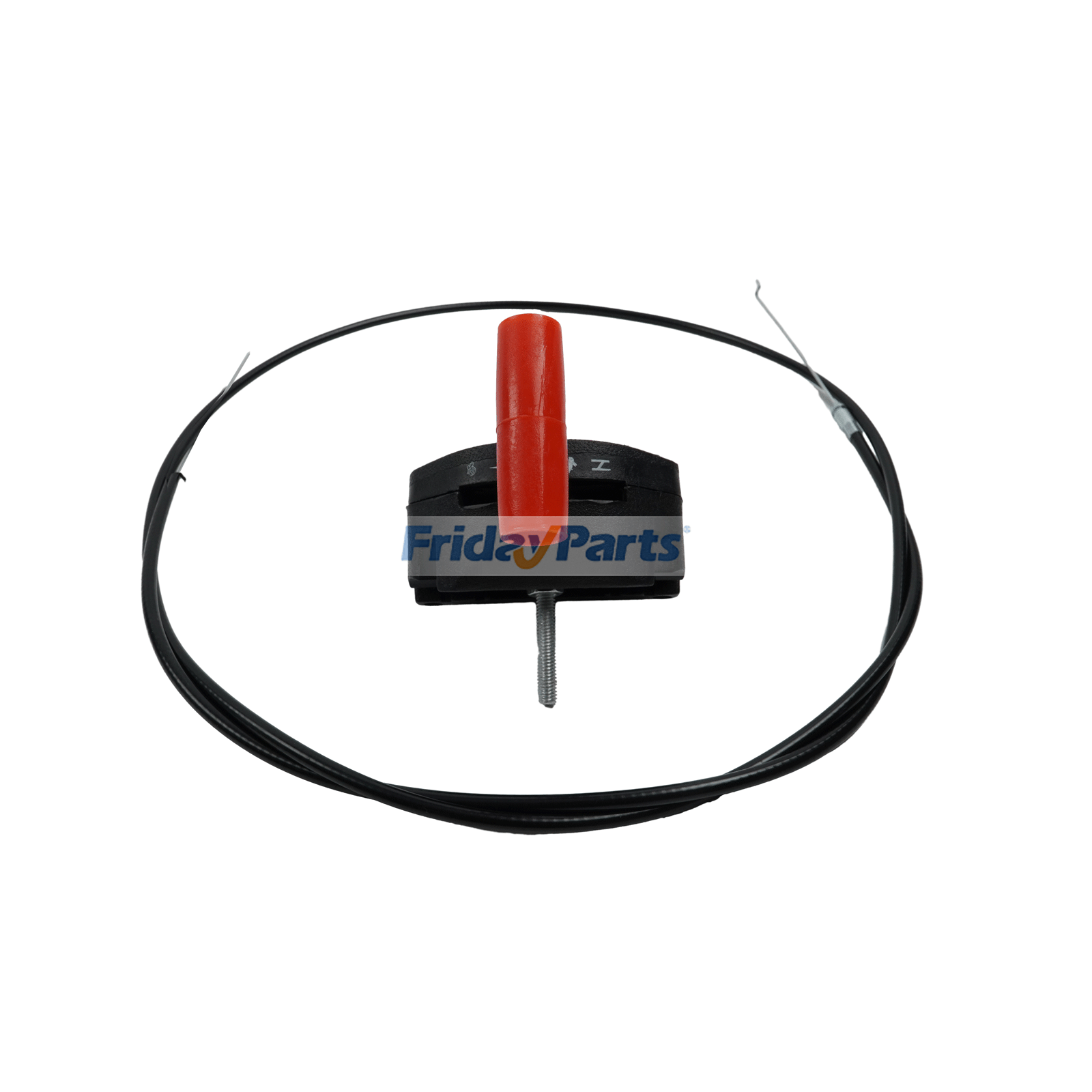 Manija universal del acelerador con cable y palanca de control para cortacésped