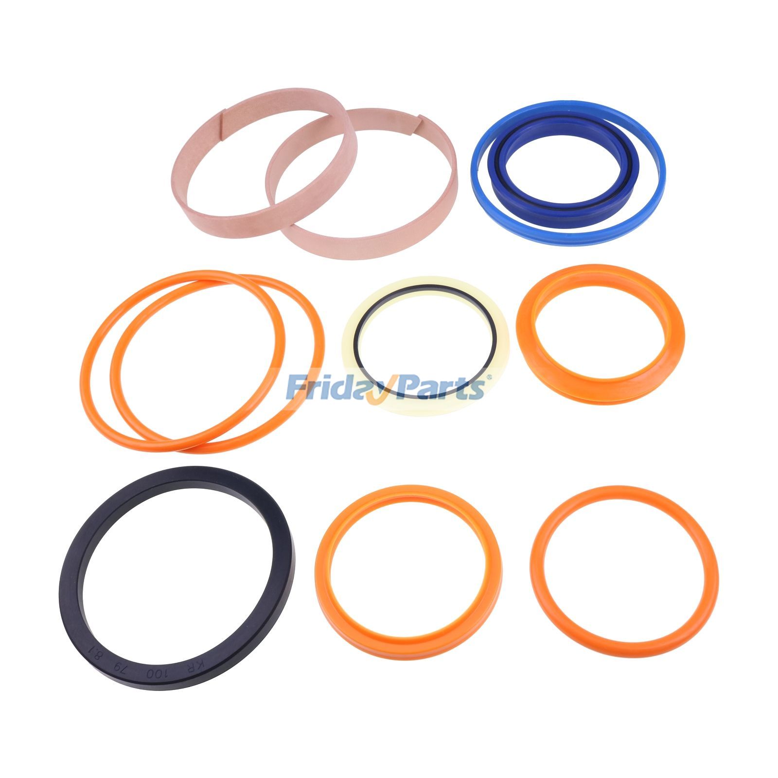 FridayParts Universeller Hydraulikzylinder-Dichtungssatz