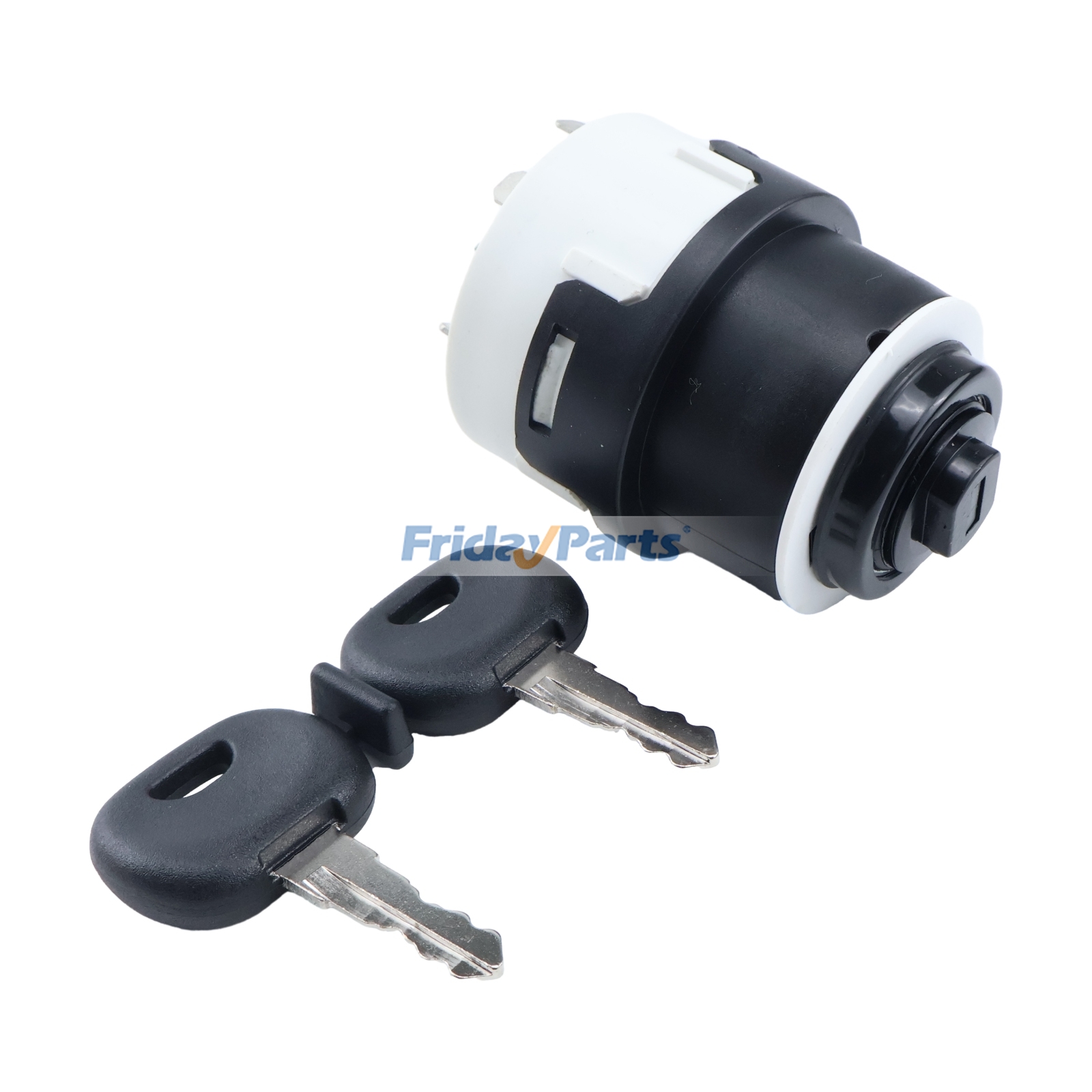  Ignition Lock Glow Starter Switch compatible with Excavator,Loader,Telehandler,Tractor