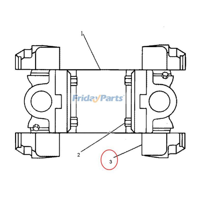 FridayParts Spider & Bearing Assemblyerpillar CATCIII D4CIII