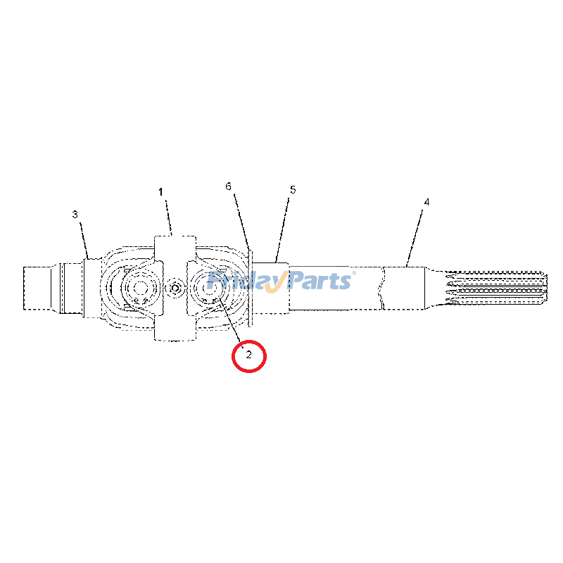 FridayPartsでユニバーサルジョインタピラーCATを購入
